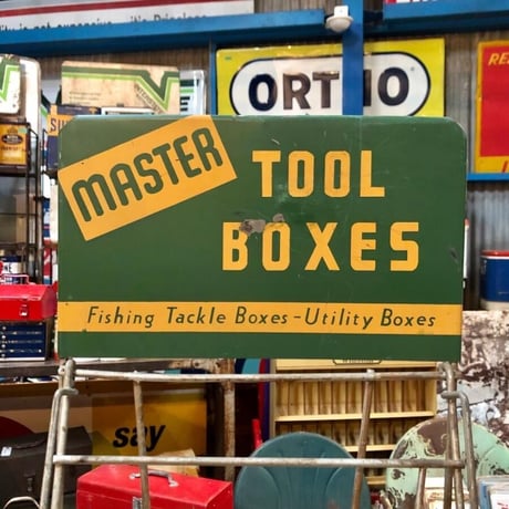 Fishing Tackle Boxes ヴィンテージ 釣り道具 ツールボックス ラック