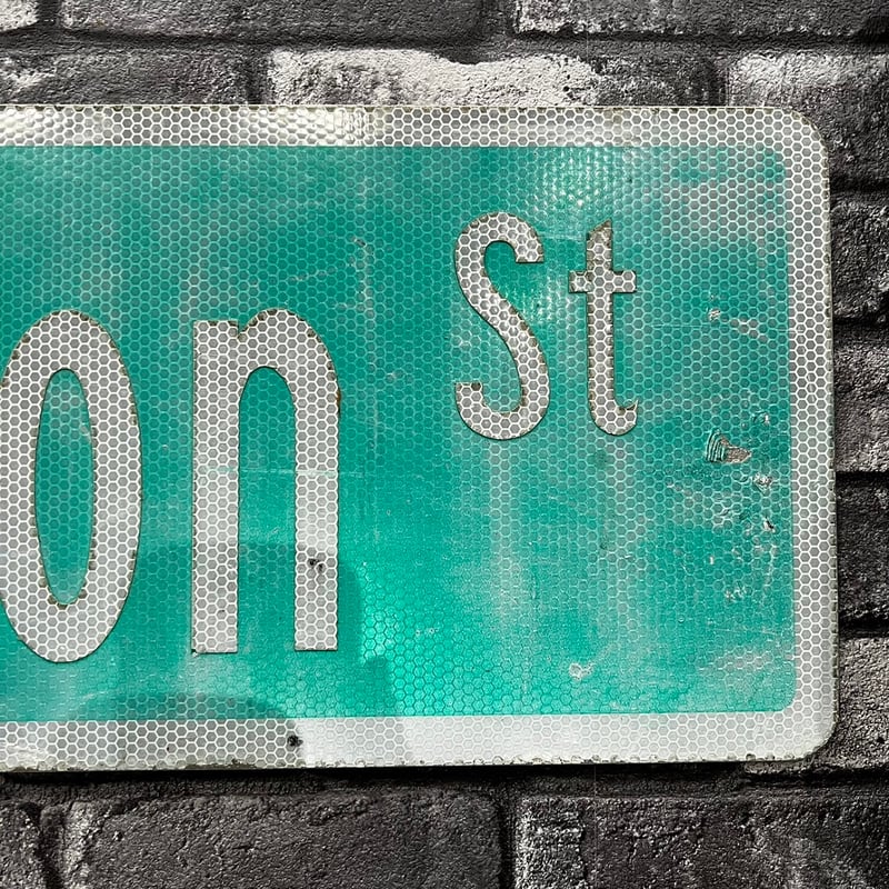 ヴィンテージ ストリートサイン 16-319-100 | BigBear Online Store