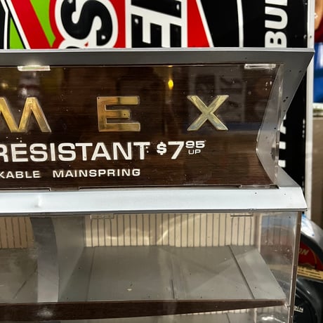 Vintage TIMEX Display Case 19-212