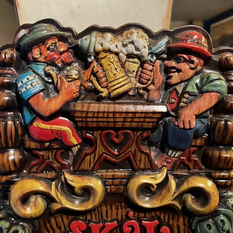 ヴィンテージ　Old Style Beer 　ディスプレイ看板　 16-462