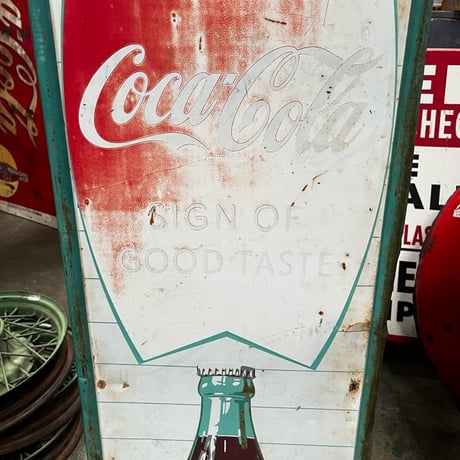 Vintage Coca-Cola SIGN 1950'S 17-359