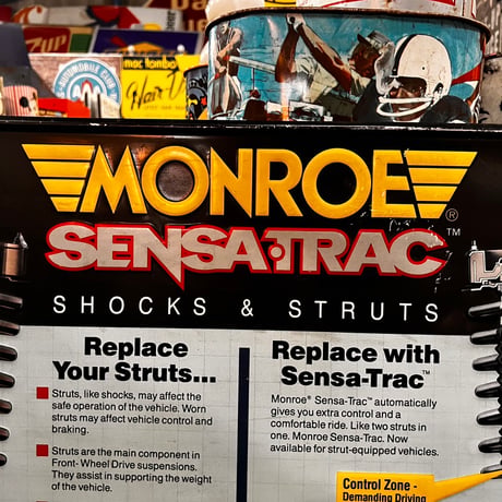 Vintage MONROE　SHOCKS ＆ STRUTS Sign 20-414-1