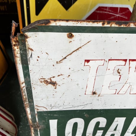 TEXACO GASOLINES ヴィンテージ　sign 16-132