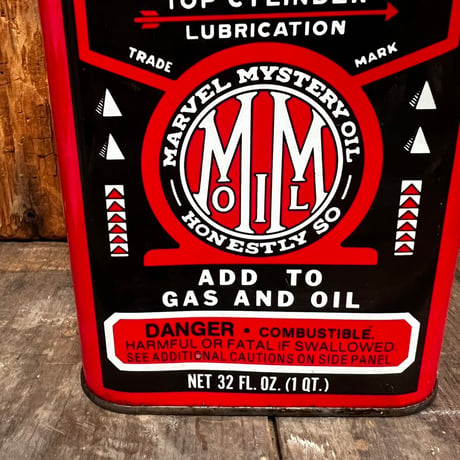 Vintage MARVEL MYSTERY OIL CAN 16-c-58