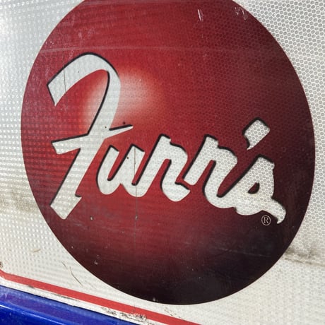 Church′s CHICKEN × Furr′s Familly Dining　ヴィンテージ　両面サイン　14-389-5
