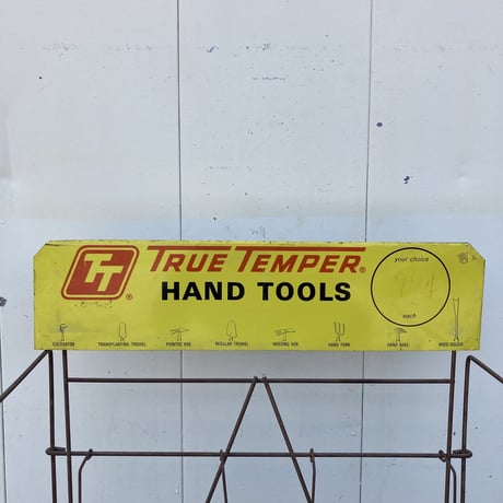 TRUE TEMPER　ヴィンテージ　ディスプレイラック　15-407
