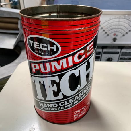 TECH　ヴィンテージ　缶
