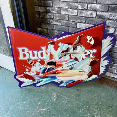 Budweiser　ヴィンテージ　看板　10-129