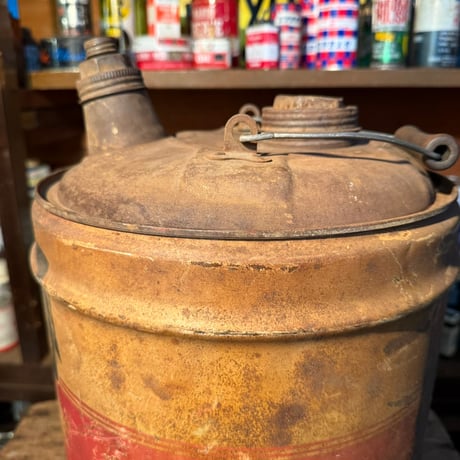 Vintage BUREAU PREMIUM MOTOR OIL オイル缶 20-362-2