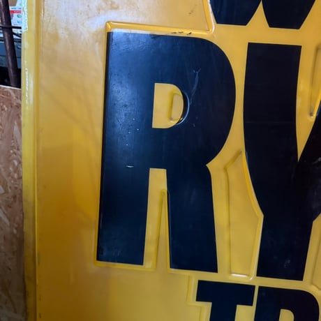 Vintage WE RENT RYDER TRUCKS 大型プラスチック看板 20-289-1