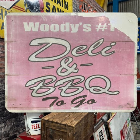 Vintage IHOP&Woody's 大型両面看板 18-226-1