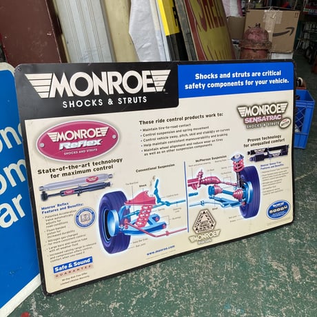 MONROE　ヴィンテージ　看板　12-99