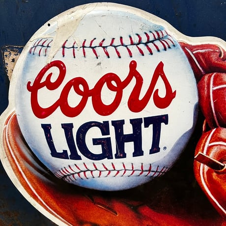 Vintage COORS LIGHT BEER SIGN 17-301-2