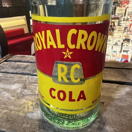 ROYAL CROWN COLA　ヴィンテージ　ガラスボトル　16-481