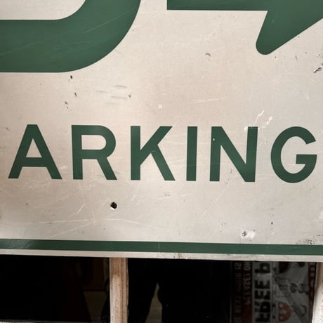 Vintage PARKING SIGN 19-155