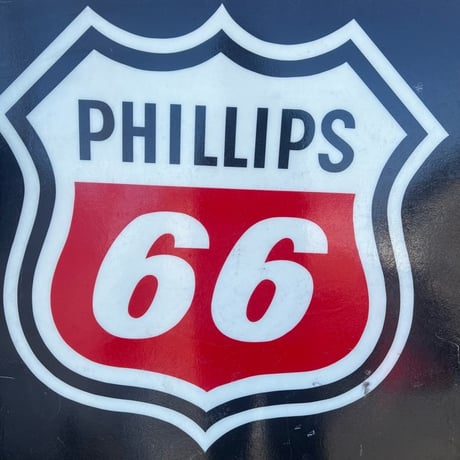 Vintage PHILLIPS66 プラスチック 看板 19-302