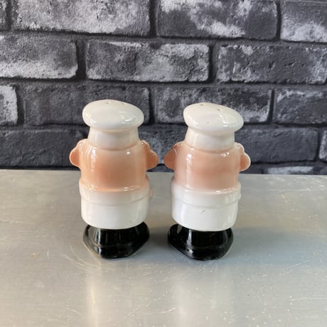 ソルト＆ペッパー　ヴィンテージ　セラミック製　陶器　15-158