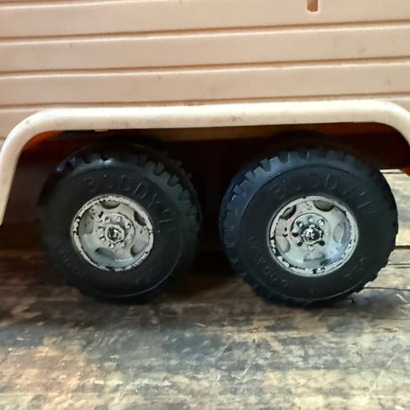 Vintage Buddy L Stables Horse Transport Trailer ミニカー 16-294