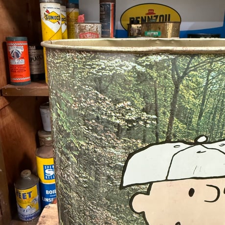 Vintage PEANUTS トラッシュ缶 20-83-1