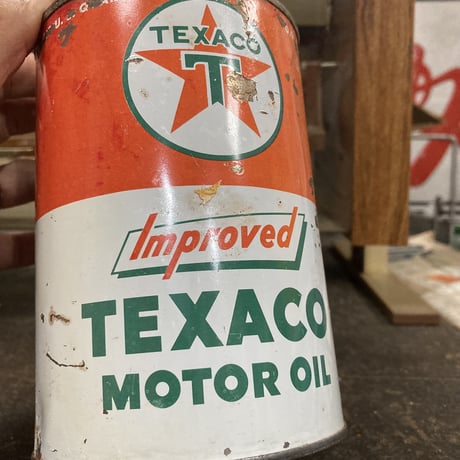 TEXACO（テキサコ）ヴィンテージ　オイル缶　16-s-3-10