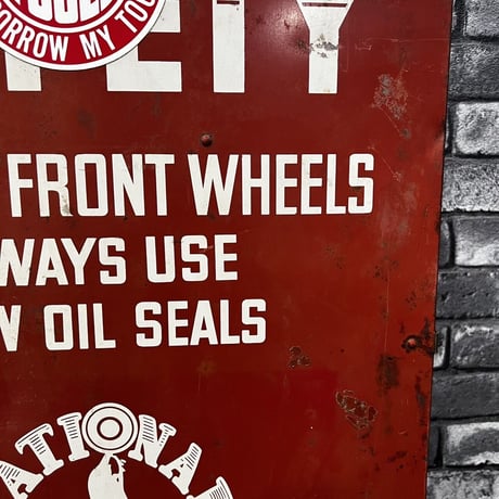 NATIONAL OIL SEALS　ヴィンテージ　キャビネット 16-335
