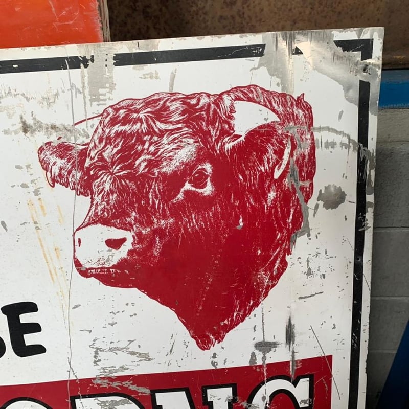 SHORTHORNS ヴィンテージ 看板 11-95 | BigBear Online Store