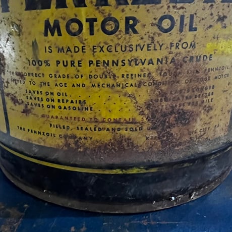 Vintage PENNZOIL OIL CAN 19-158