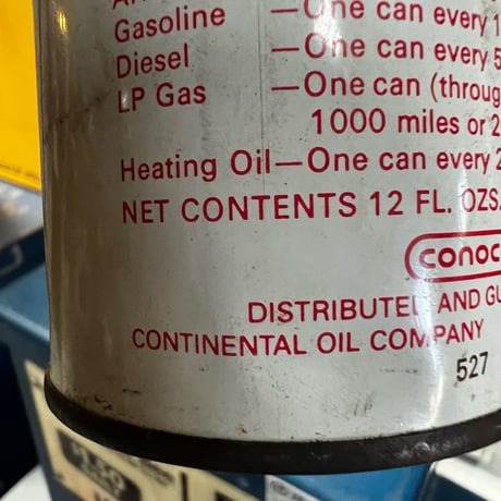Vintage CONOCO Oil 缶 16-c-33