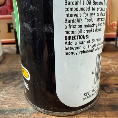 Vintage BARDAHL OIL CAN 20-200-8