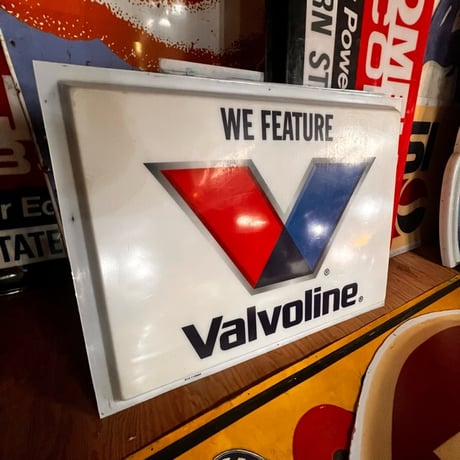 Vintage Valvoline SIGN PLASTIC製 19-287-1