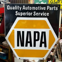Vintage NAPA 両面 看板 17-166