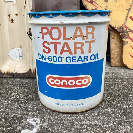 conoco　ヴィンテージ　オイル缶　15-122