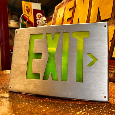 vintage EXIT 看板　19-378