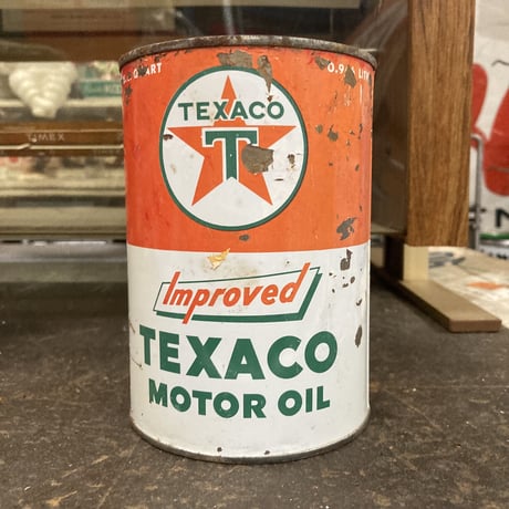 TEXACO（テキサコ）ヴィンテージ　オイル缶　16-s-3-10
