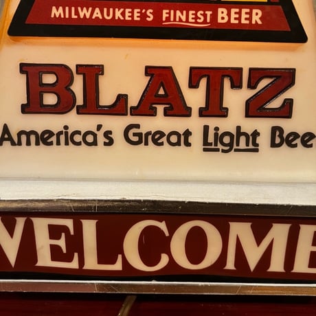 ヴィンテージ　BLATZ Beer Light 16-425