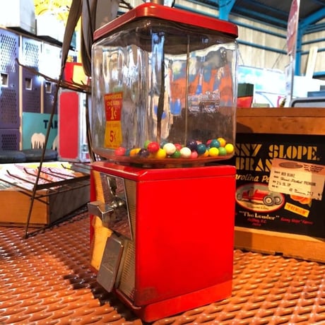 ヴィンテージ ガムボールマシン 1¢-5¢