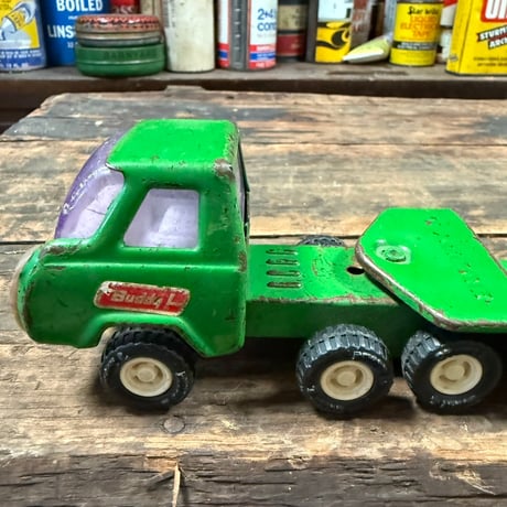 Vintage Buddy L社製 ローボーイトレーラートラック ミニカー 21-186
