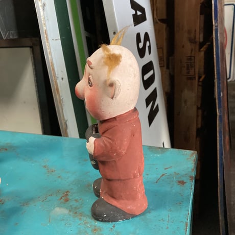 ヴィンテージ　RETIREMENT FOUND　セラミック　貯金箱　15-6-1