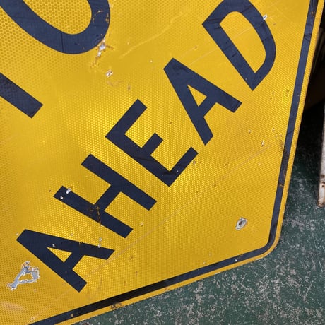 ヴィンテージ　ロードサイン　道路標識　16-319-56