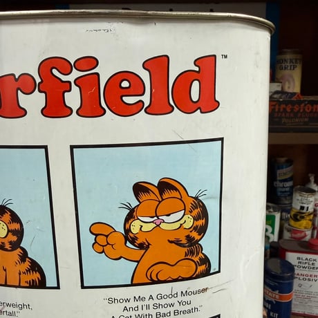 Vintage GARFIELD トラッシュ缶 20-83-9