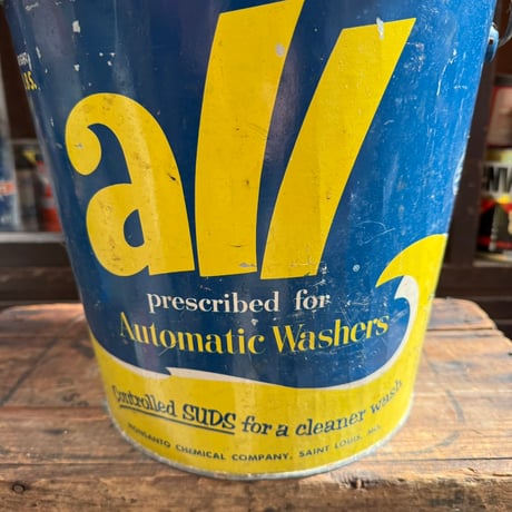 Vintage ALL Automatic Washers Bucket 21-185