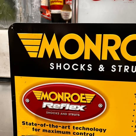 Vintage MONROE　SHOCKS ＆ STRUTS Sign 20-71