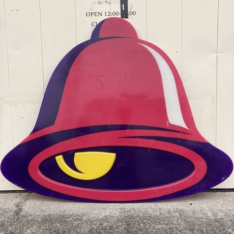 Taco Bell ヴィンテージ　プラスチック　大型看板　14-105-3