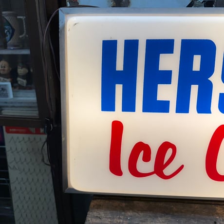 Vintage HERSHEYS IceCream ライト看板 20-138