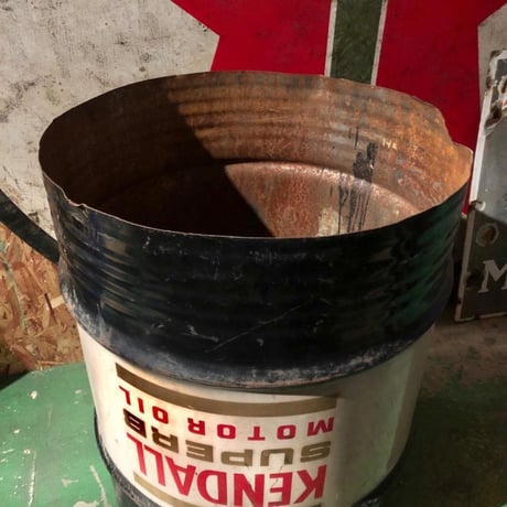 Kendall ケンドール ヴィンテージ オイル缶 ドラム缶 Big
