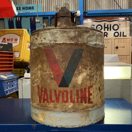 VALVOLINE　バルボリン　ヴィンテージ　オイル缶　14-5-2