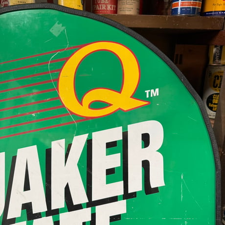 Vintage QUAKER STATE 両面看板 19-108-131