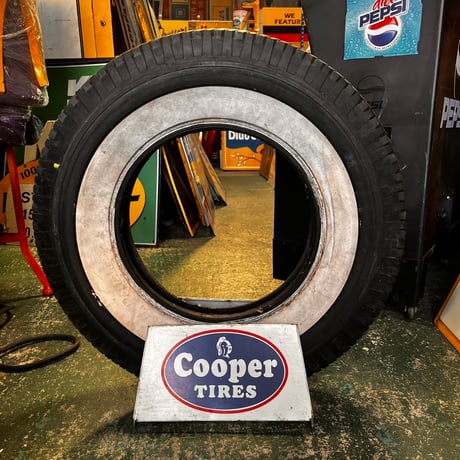 Vintage Cooper Tires ディスプレイラック 18-152