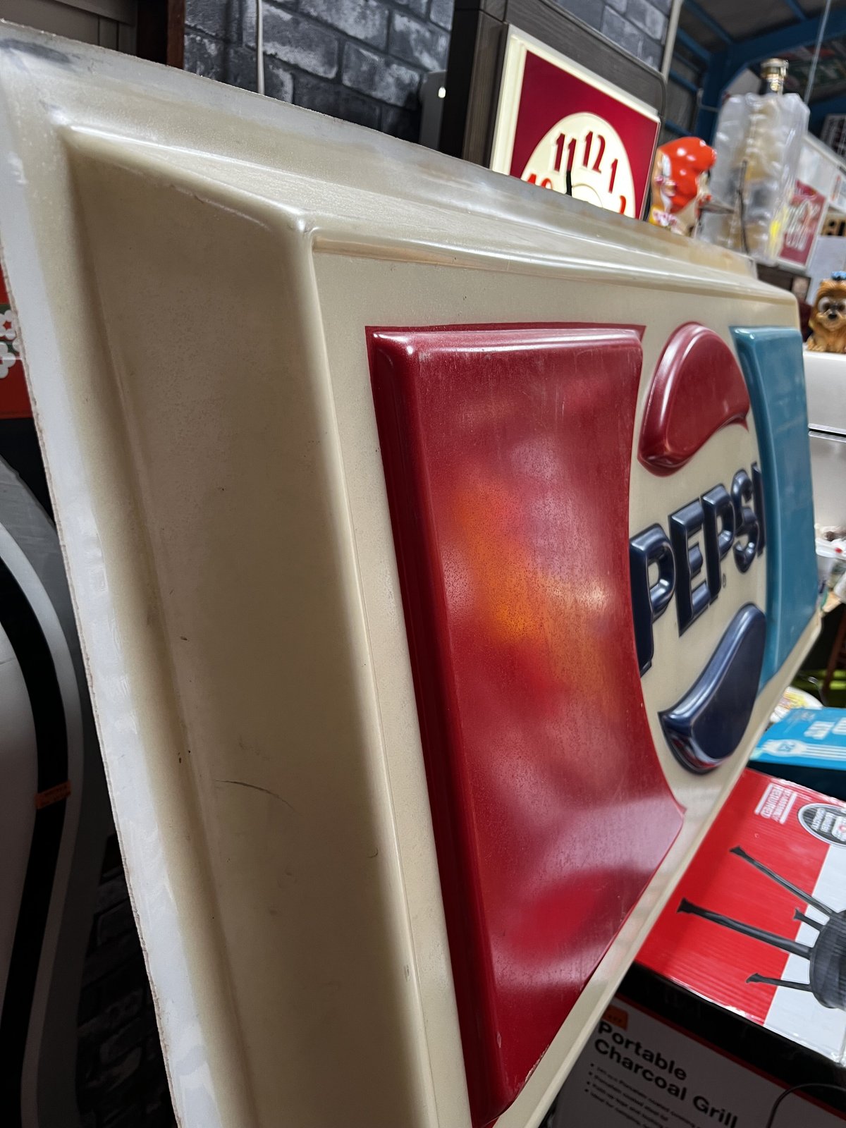 PEPSI ペプシ ヴィンテー ジ plastic看板 15-282-1 | BigBear