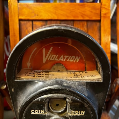 Vintage parking meter 18-89